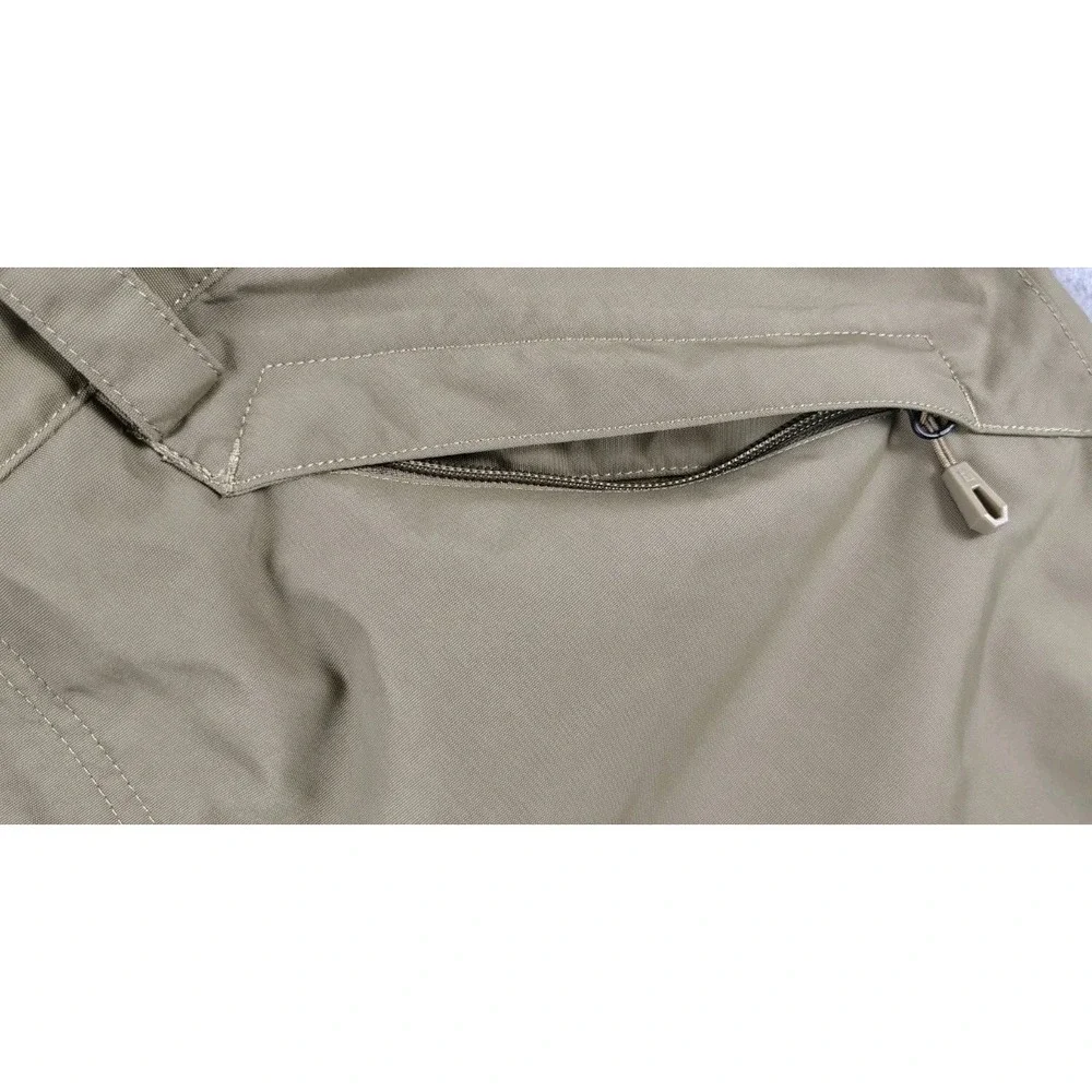 The North Face Hyvent Snow Pants Mens LG Tan Olive  Nylon Ski Snowboard NFOA2TJJ